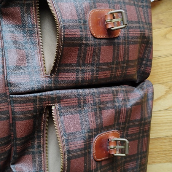 Polo Ralph Lauren Tartan Plaid Satchel. - Picture 9 of 12